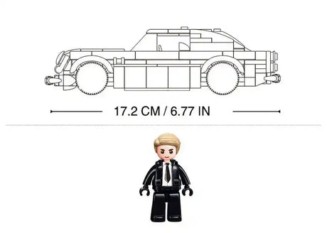Sluban | Sports Car Aston 325 Pieces - Toybox Tales