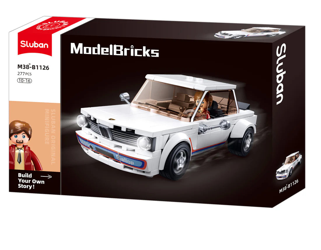 Sluban | Model Bricks | Classic Car Bema Scale 1:32 277 Pcs