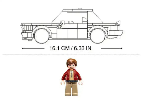 Sluban | Model Bricks | Classic Car Bema Scale 1:32 277 Pcs - Toybox Tales