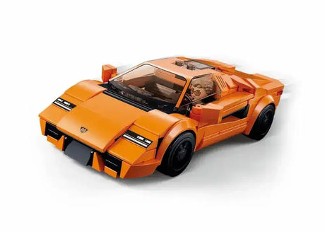 Sluban | Model Bricks | 2020 Sports Car Orange Scale 1:32 264 Pcs - Toybox Tales