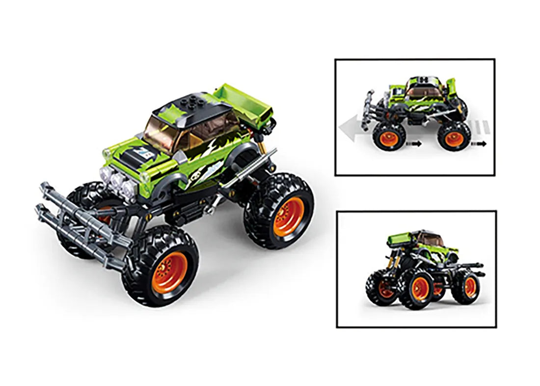 Power Bricks Off Road Vehicle - Big Foot - Toybox Tales