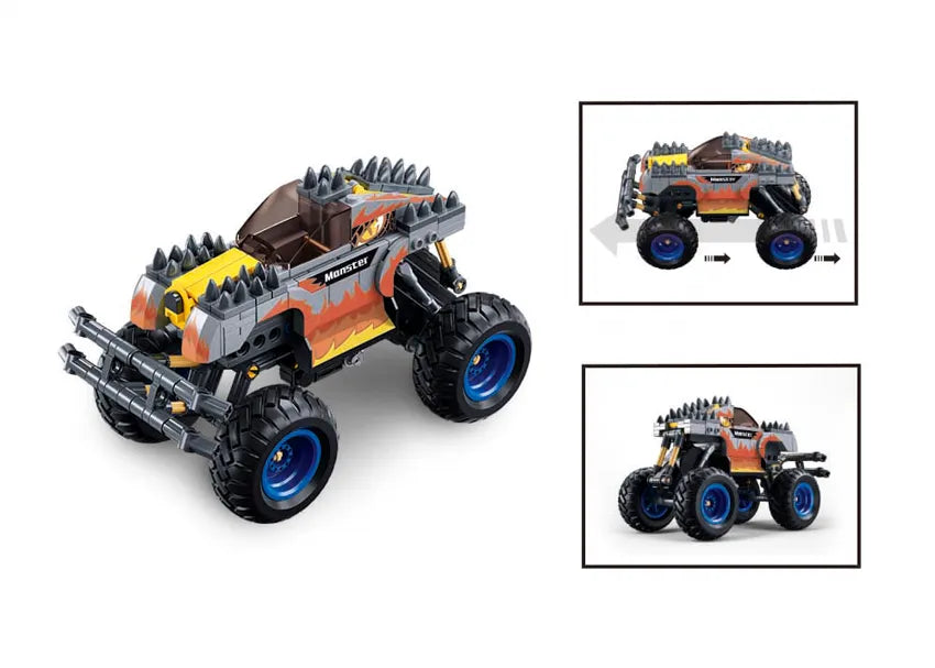 Power Bricks Off Road Vehicle - Monster - Toybox Tales