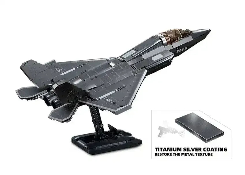 Sluban | J35 Stealth Aircraft - Toybox Tales