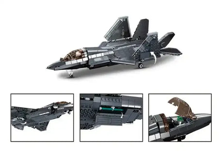 Sluban | J35 Stealth Aircraft - Toybox Tales