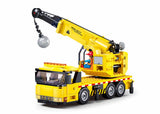 Sluban | Town | Crane With Wrecking Ball 295 Pcs - Toybox Tales
