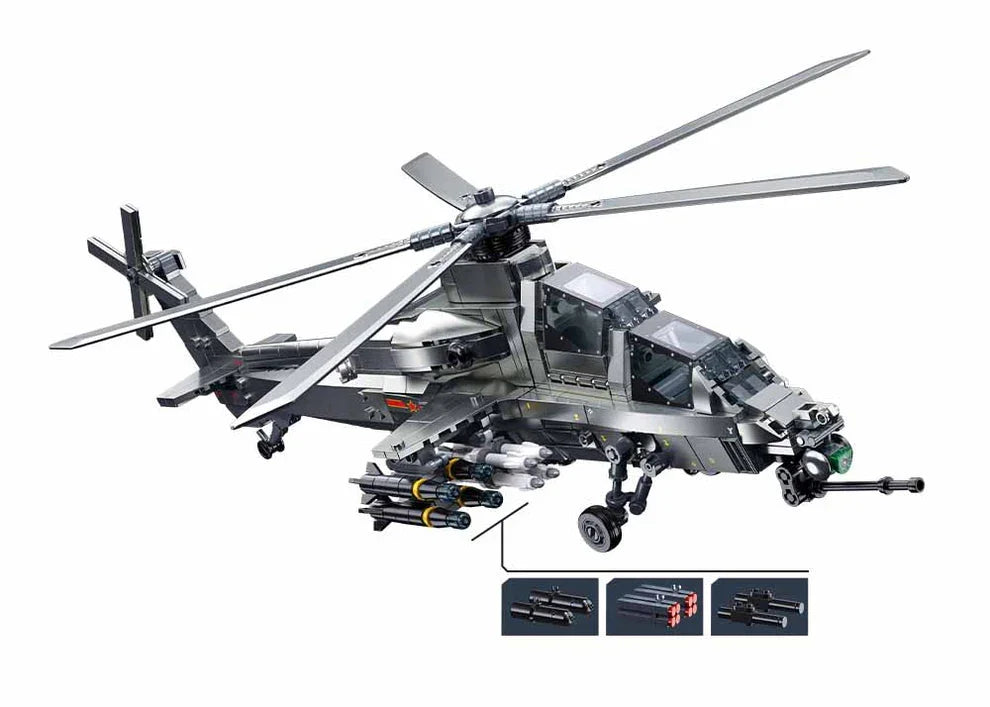 Sluban | WZ-10S Helicopter Scale 1:44 914pcs