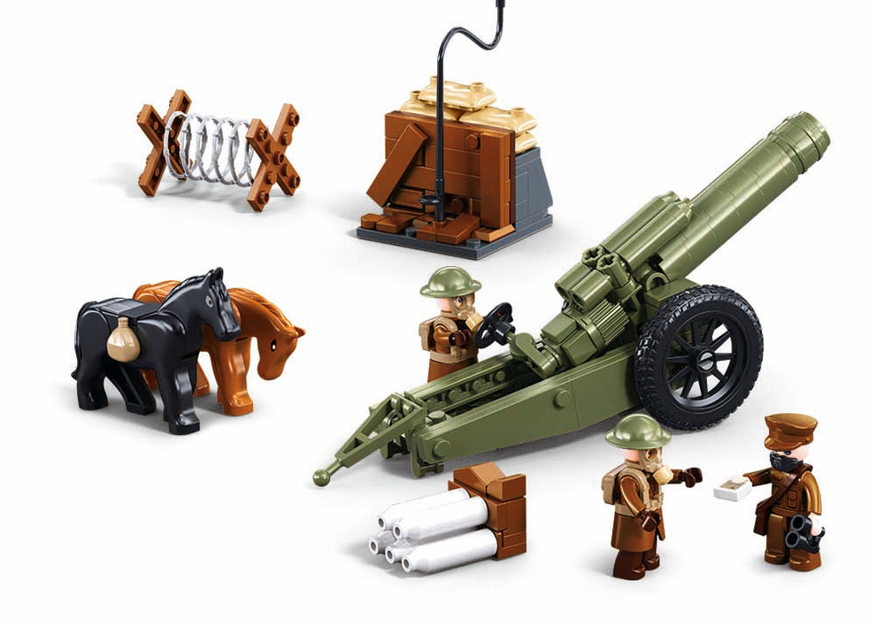 Sluban | Army WWI A7V Tank Offensive 506 Pieces