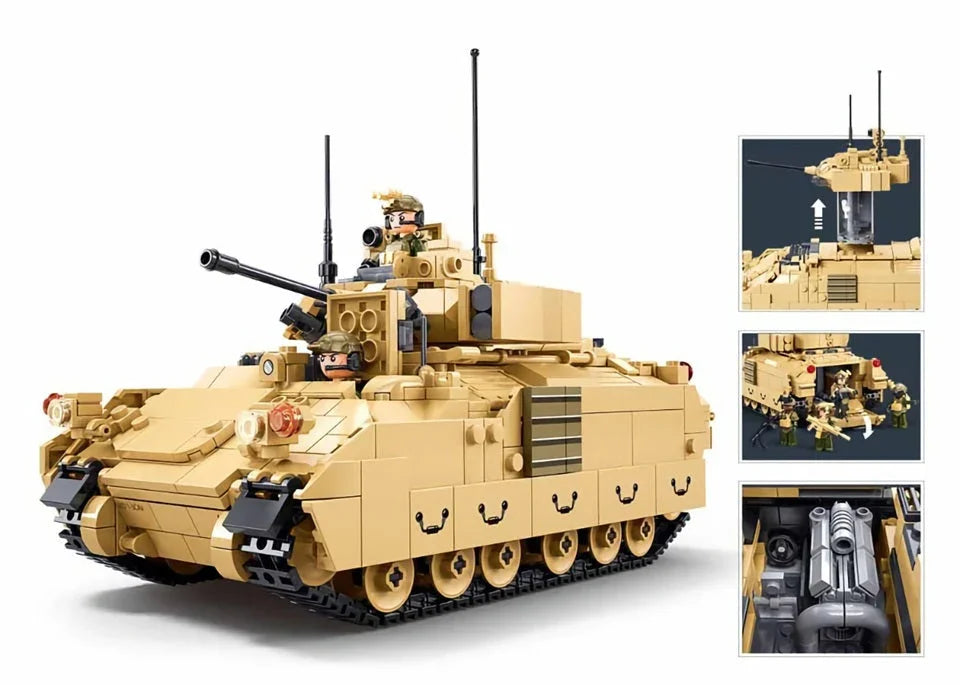 Sluban | M3A3S Bradley Scale 1:35 905pcs