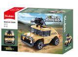 Sluban | Powerbricks Pull Backs Military (Assorted) - Toybox Tales