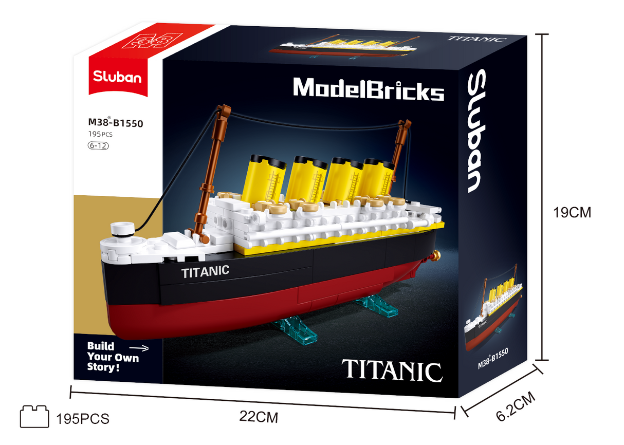 Sluban | Titanic 19cm 195 Pcs