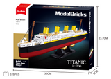 Sluban | Titanic 1:700 378 Pcs
