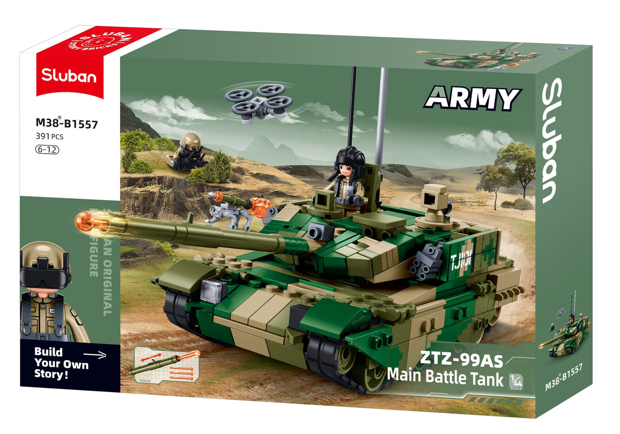 Sluban - ZTZ-99AS Tank