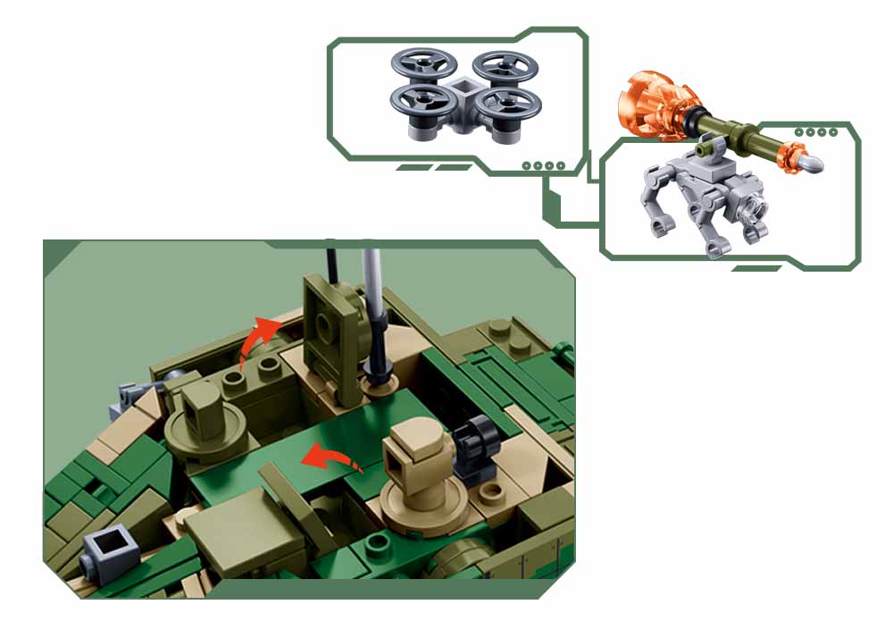 Sluban - ZTZ-99AS Tank