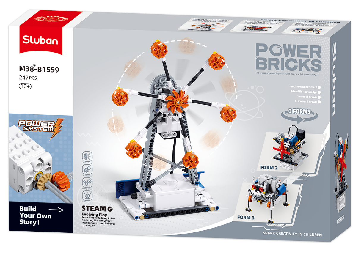 Sluban | POP Science Windmill Set 247 Pcs