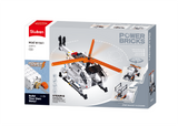 Sluban POP Science Helicopter Set 224 piece STEM building set