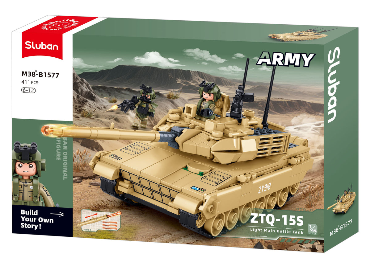 Sluban - Army Tank Type 15