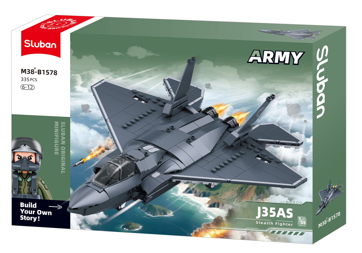 Sluban - J35 Fighter Scale 1:55