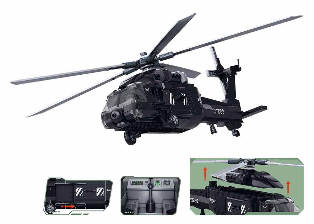 Sluban - Helicopter Z20S