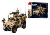 Sluban M-ATVS armoured all-terrain vehicle completed brick model