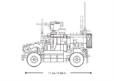 Sluban M-ATVS model showing off-road tyres and armoured body detail
