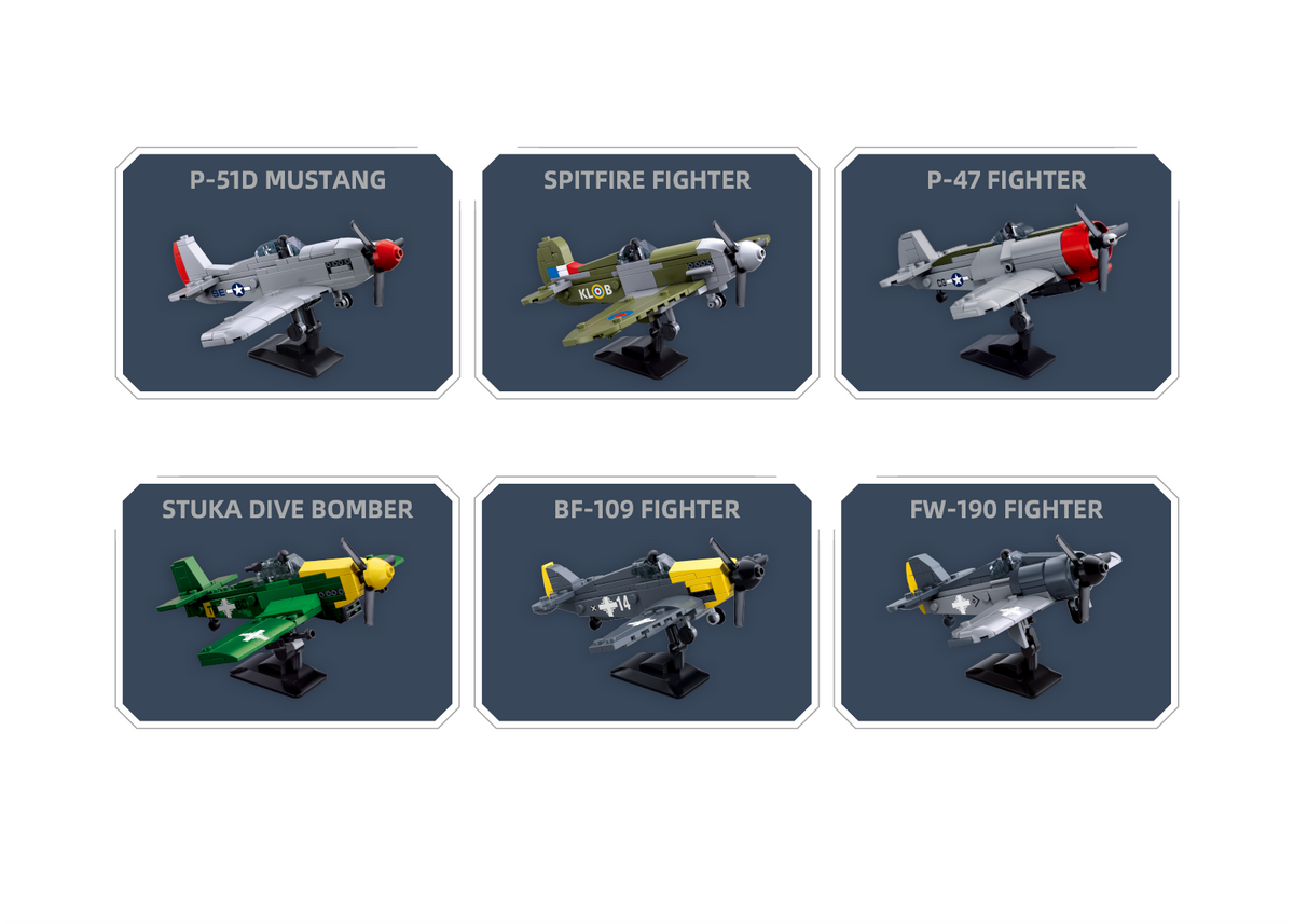 Sluban WW2 fighter aircraft alternative design