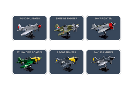 Sluban WW2 fighter aircraft alternative design