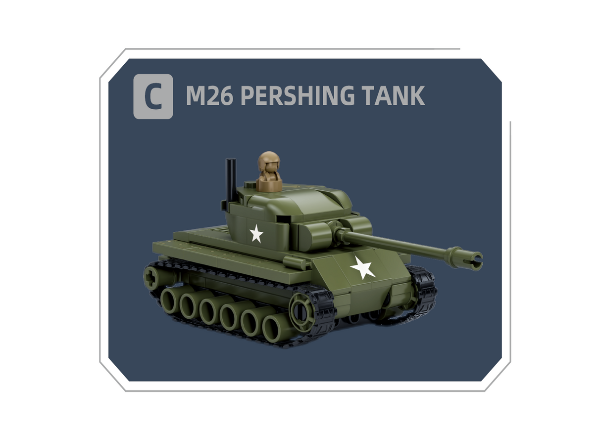 Sluban | WW2 Tanks 1:72 (Assorted)