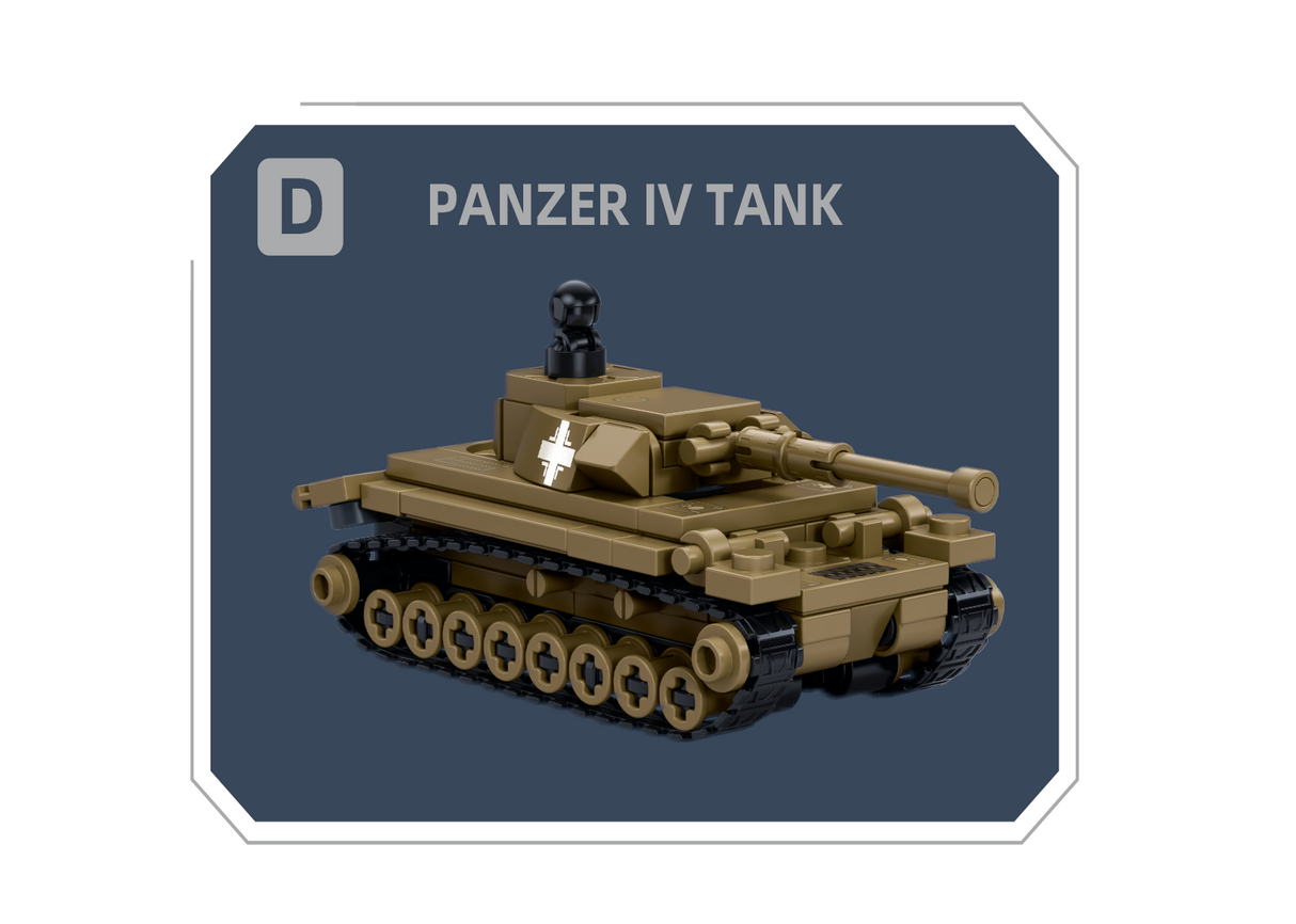 Sluban | WW2 Tanks 1:72 (Assorted)