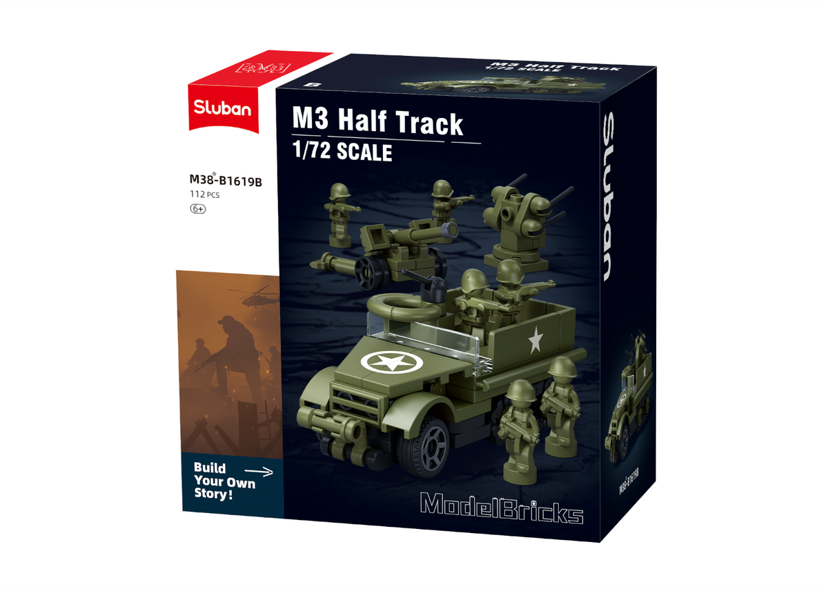 Sluban | WW2 Military Vehicles 1:72 (Assorted)