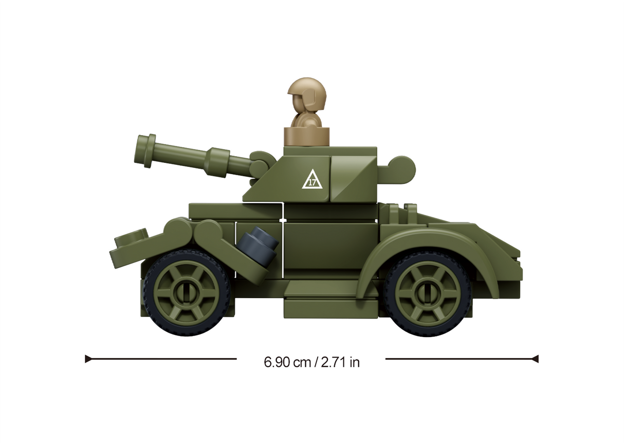 Sluban | WW2 Military Vehicles 1:72 (Assorted)