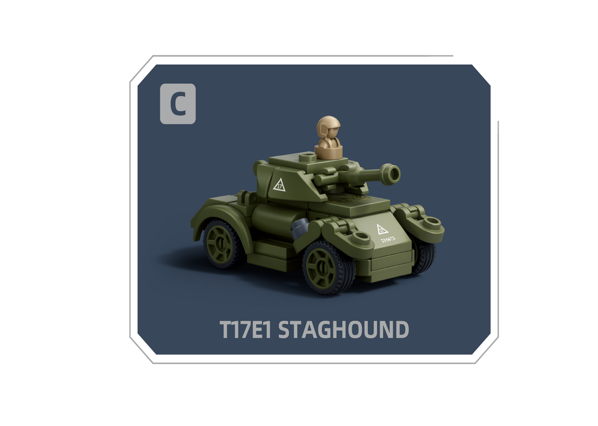 Sluban | WW2 Military Vehicles 1:72 (Assorted)