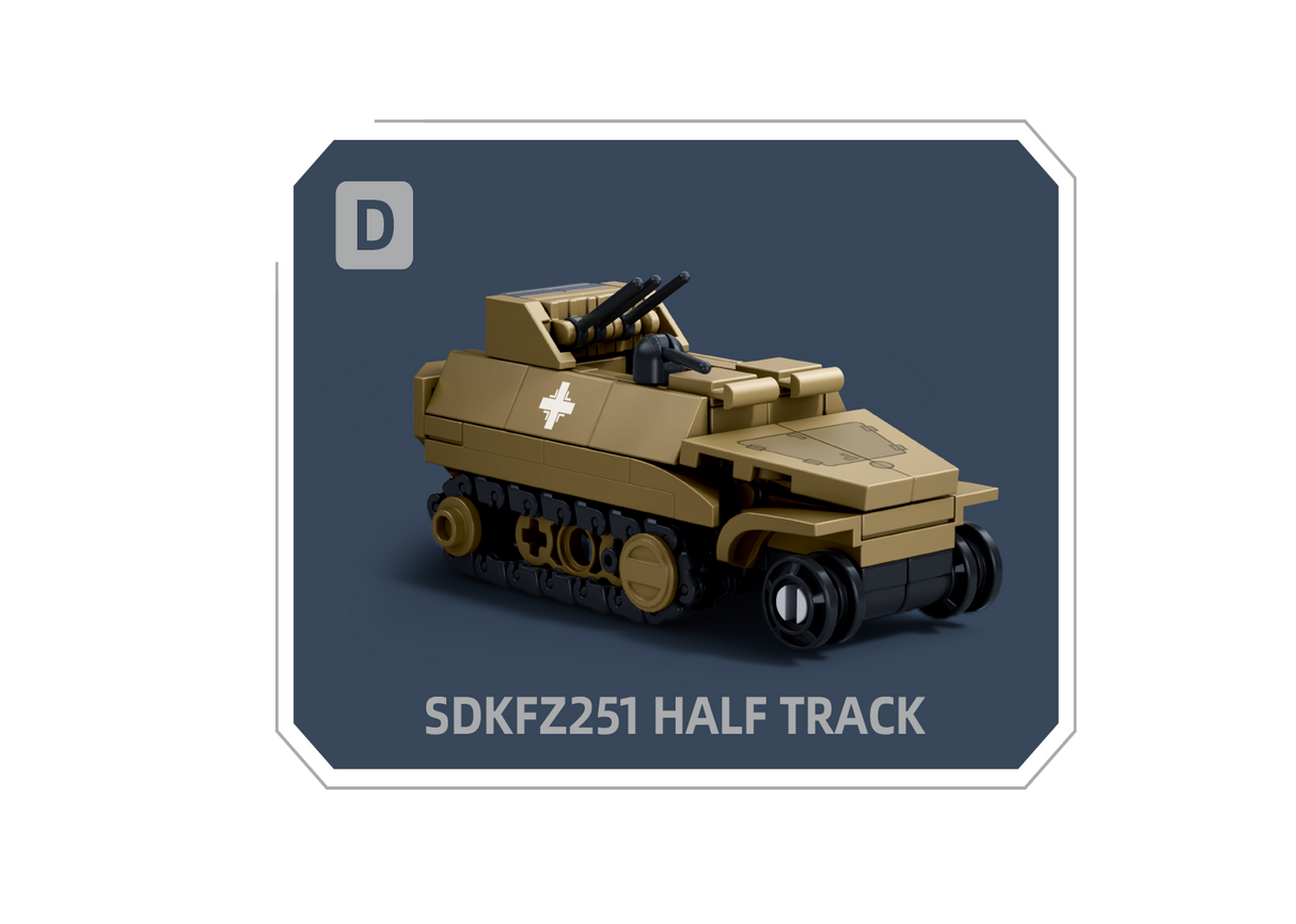 Sluban | WW2 Military Vehicles 1:72 (Assorted)