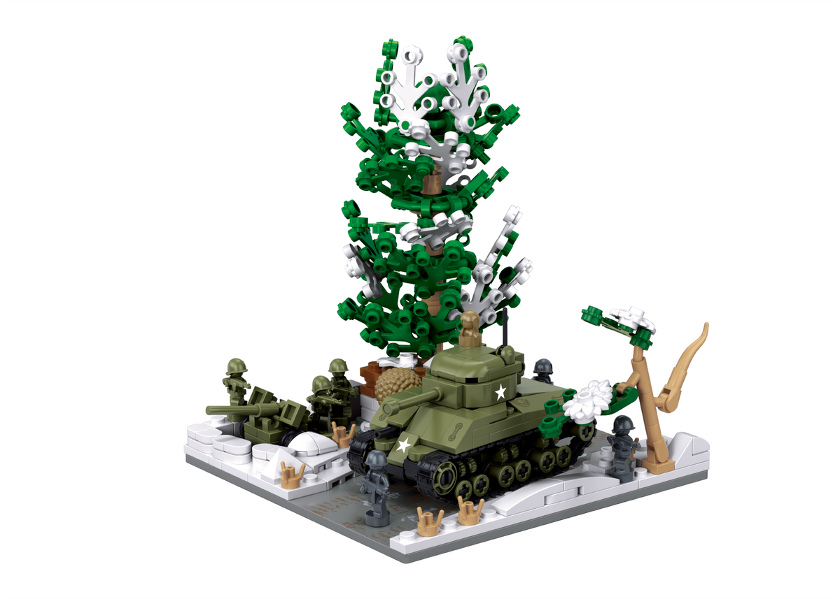 Sluban | WW2 Scene Ardennes Forest 177 Pcs