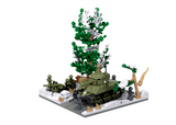 Sluban | WW2 Scene Ardennes Forest 177 Pcs