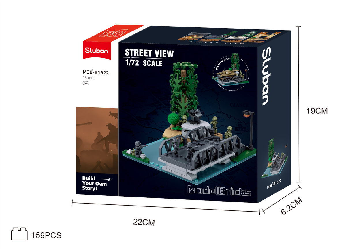 Sluban | WW2 Scene Market Garden 159 Pcs