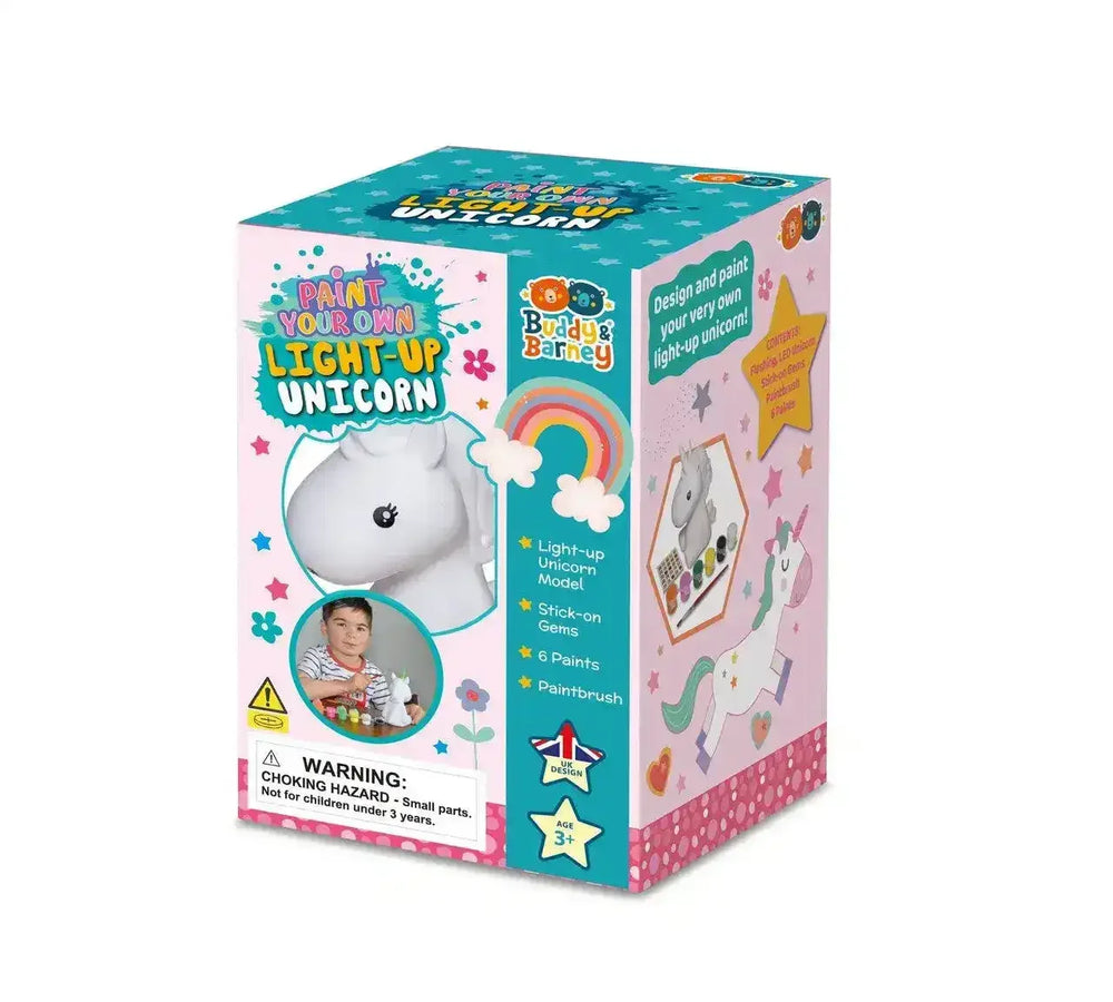 Paint Your Own Light Up Unicorn - Toybox Tales
