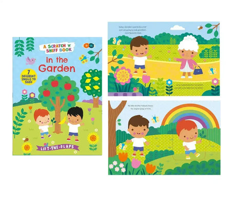 Scratch & Sniff Smell Book - In The Garden - Toybox Tales