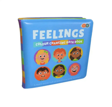 Colour Changing Bath Book and Stickers - Feelings - Toybox Tales