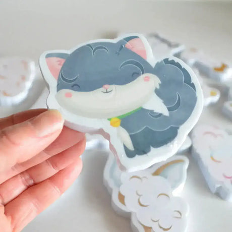 Colour Changing Bath Stickers - Muddy Paws - Toybox Tales
