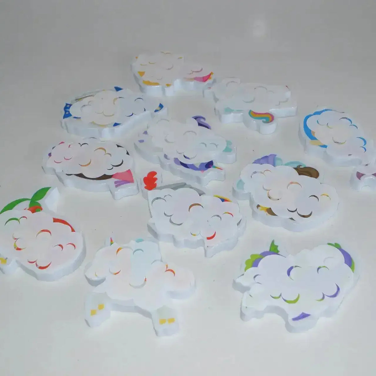 Colour Changing Bath Stickers - Magical Creatures - Toybox Tales