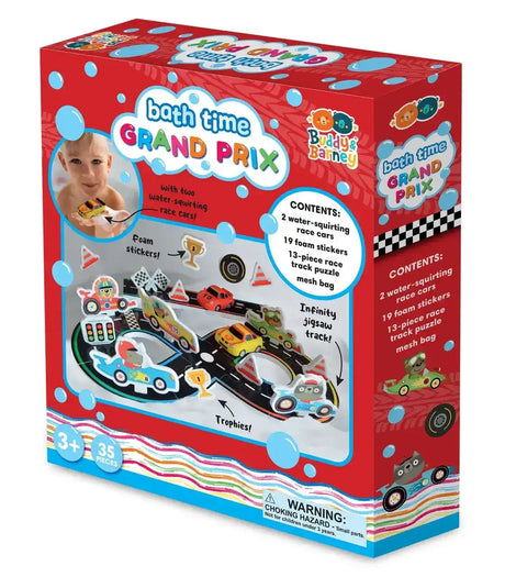 Bath Time Racing Car Grand Prix Set - Toybox Tales
