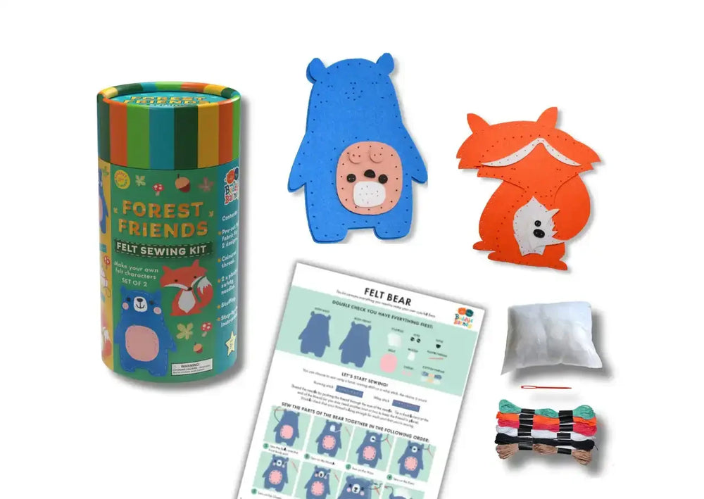Forest Friends Felt Sewing Kit