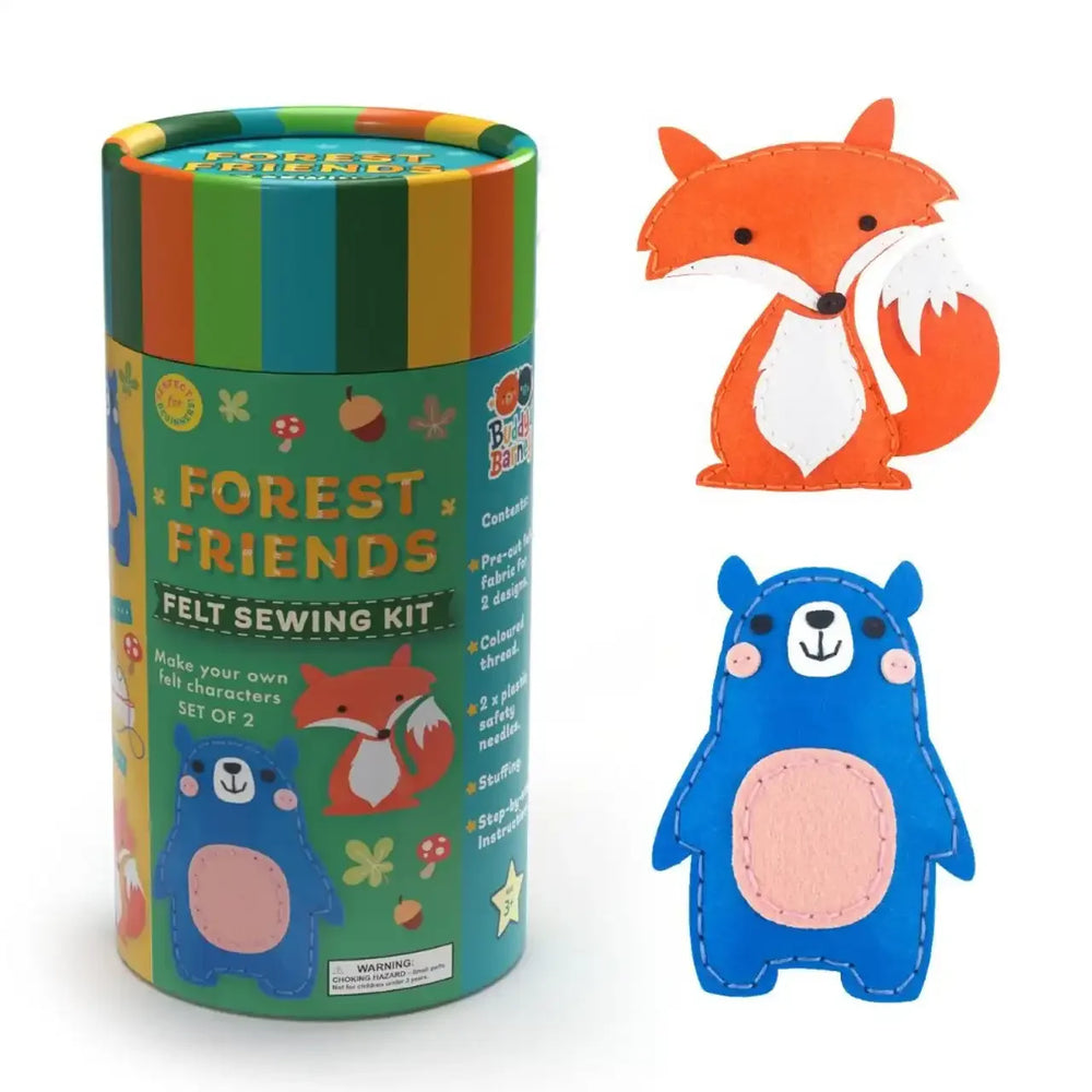 Forest Friends Felt Sewing Kit