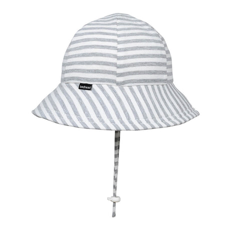 Toddler Bucket Sun Hat - Grey Stripe - Toybox Tales