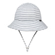 Toddler Bucket Sun Hat - Grey Stripe - Toybox Tales