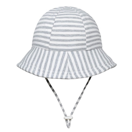 Toddler Bucket Sun Hat - Grey Stripe - Toybox Tales