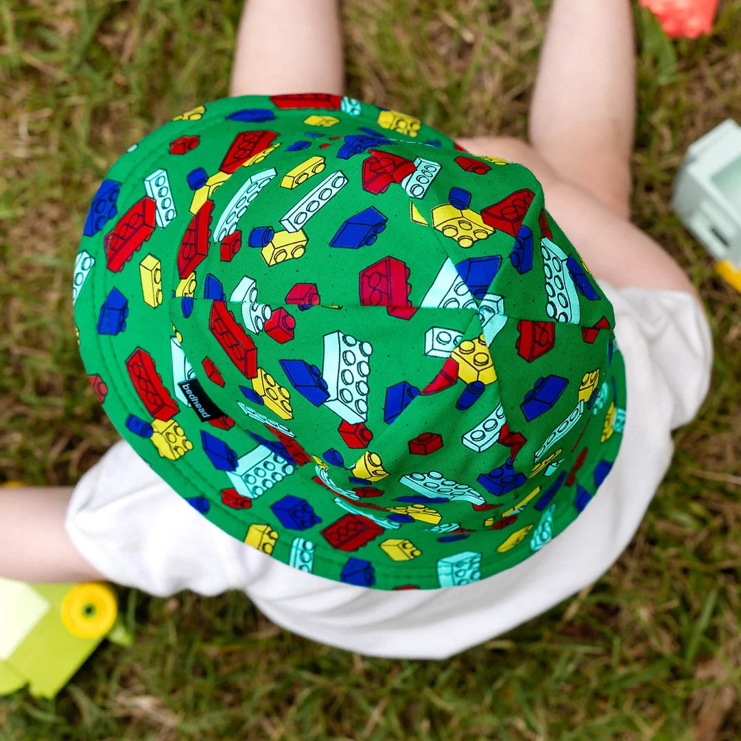 Toddler Bucket Sun Hat - Blocks - Toybox Tales