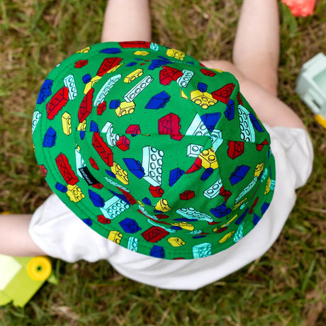 Toddler Bucket Sun Hat - Blocks - Toybox Tales