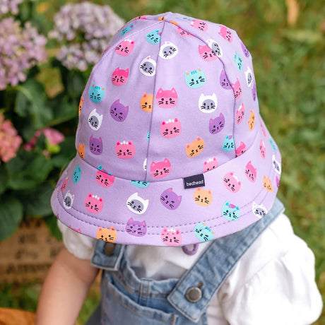 Toddler Bucket Sun Hat - Kitty - Toybox Tales