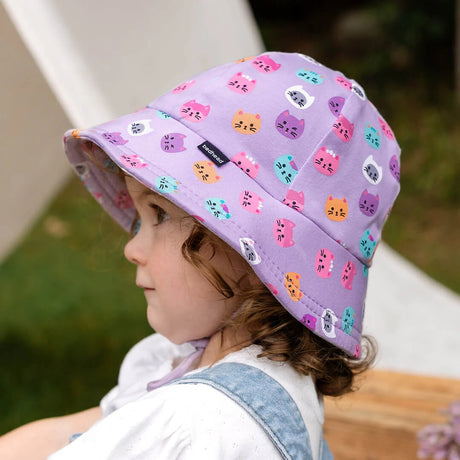 Toddler Bucket Sun Hat - Kitty - Toybox Tales